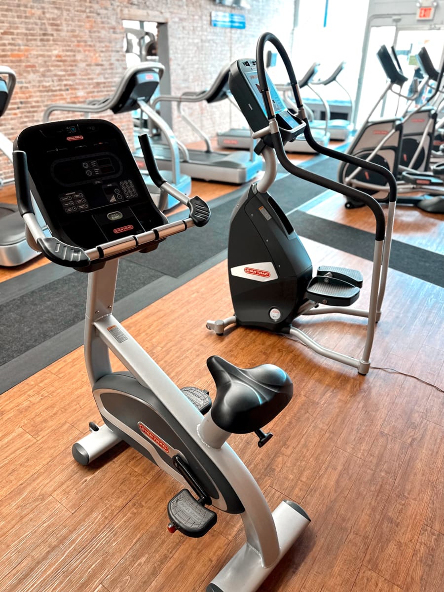 Upright Bike and Stepper